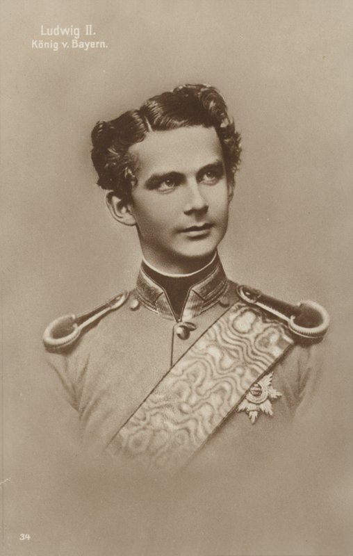 Ludwig II by German Photographer