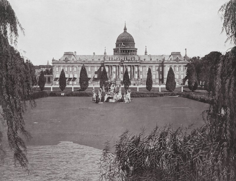 Potsdam, Stadtschloss and Neptune Fountain by German Photographer