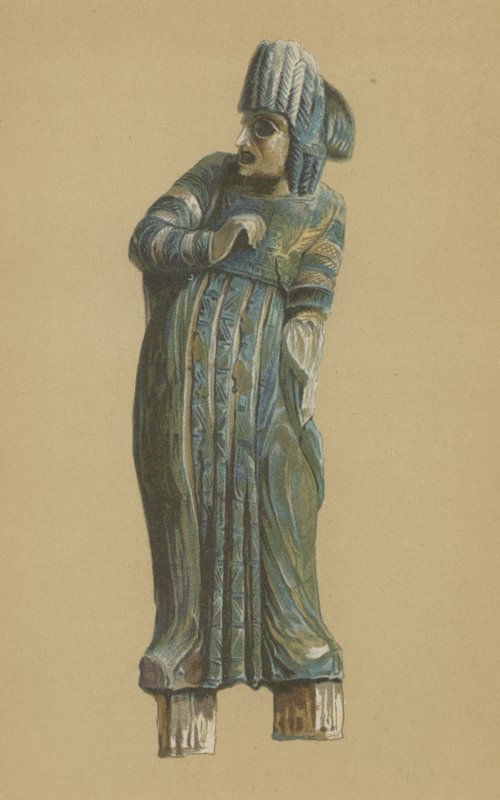 Actor in an Ancient Greek tragedy by German School