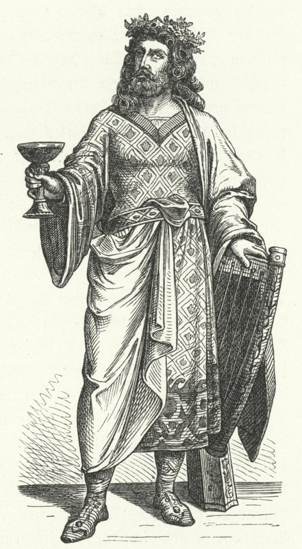 Alboin, King of the Lombards by German School
