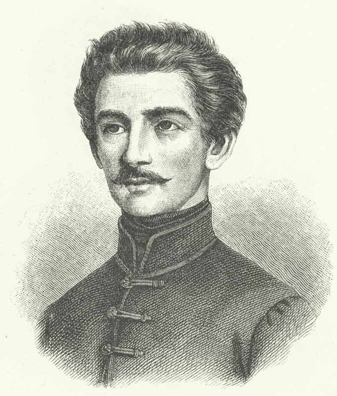 Alexander Petőfi, Hungarian Poet and Liberal Revolutionary by German School