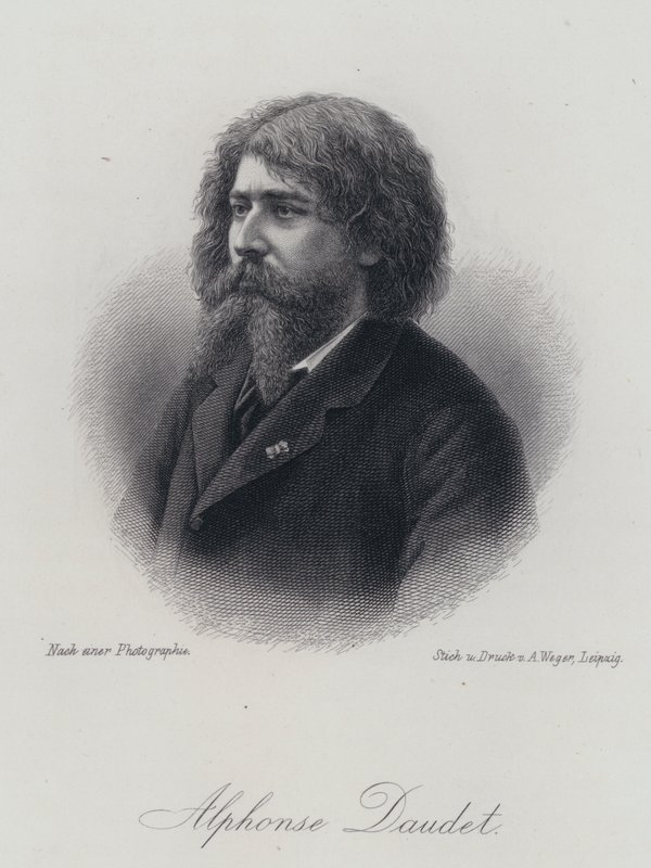 Alphonse Daudet, French novelist by German School