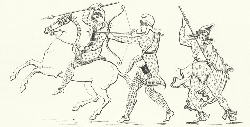 Amazons by German School
