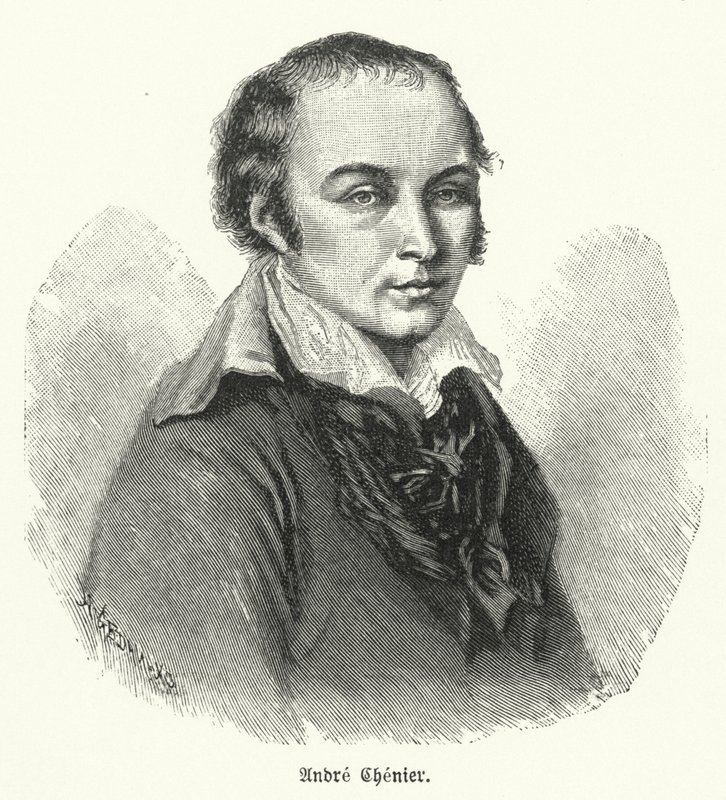 Andre Chenier, French poet by German School