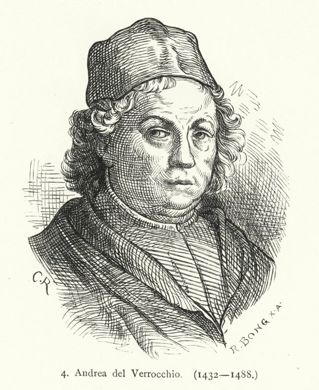 Andrea del Verrocchio, Italian Renaissance Painter, Sculptor and Goldsmith by German School