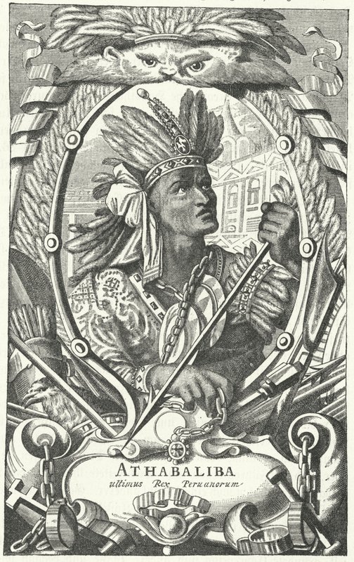 Atahualpa, Inca Emperor by German School