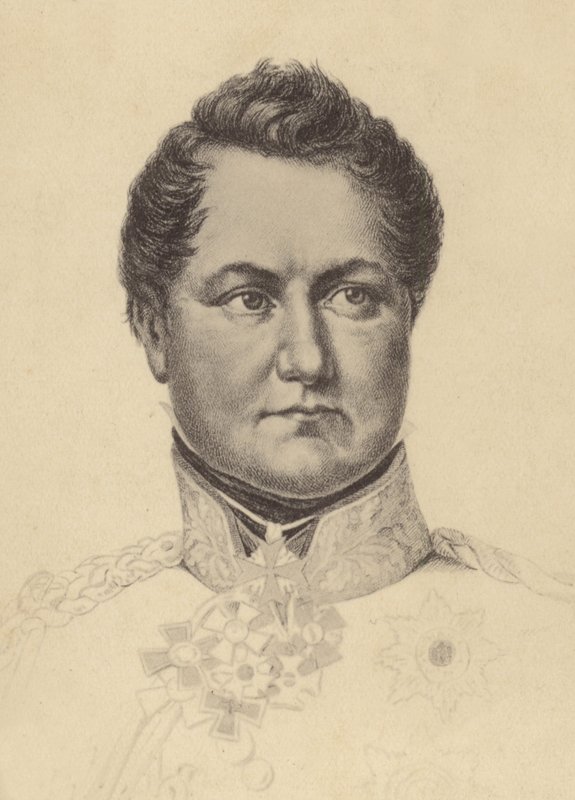 August Graf Neidhardt von Gneisenau by German School