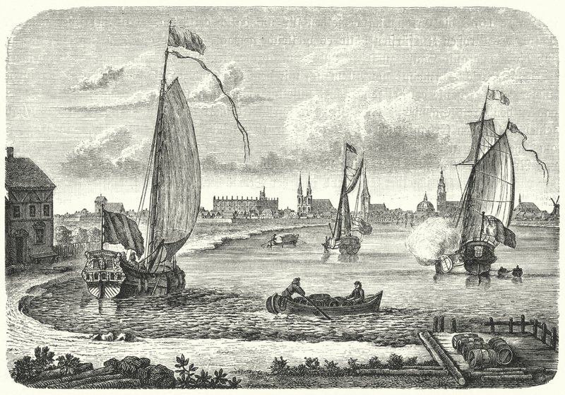 Berlin during the reign of Frederick I of Prussia by German School