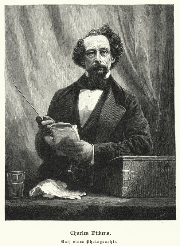 Charles Dickens, English Novelist by German School