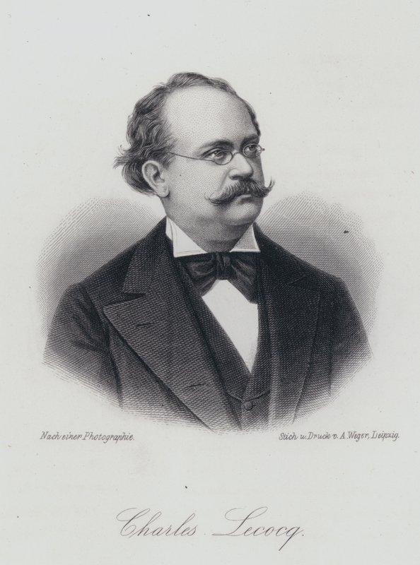 Charles Lecocq, French composer by German School