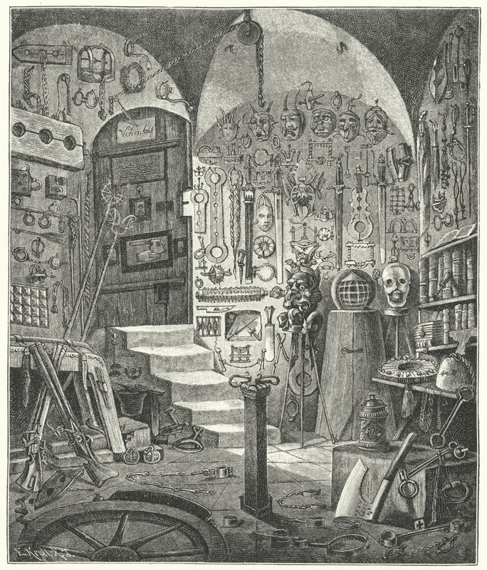 Collection of Antiquities Relating to Crime and Punishment at Nuremberg Castle by German School