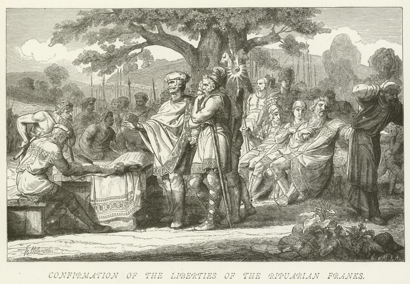 Confirmation of the Liberties of the Ripuarian Franks by German School