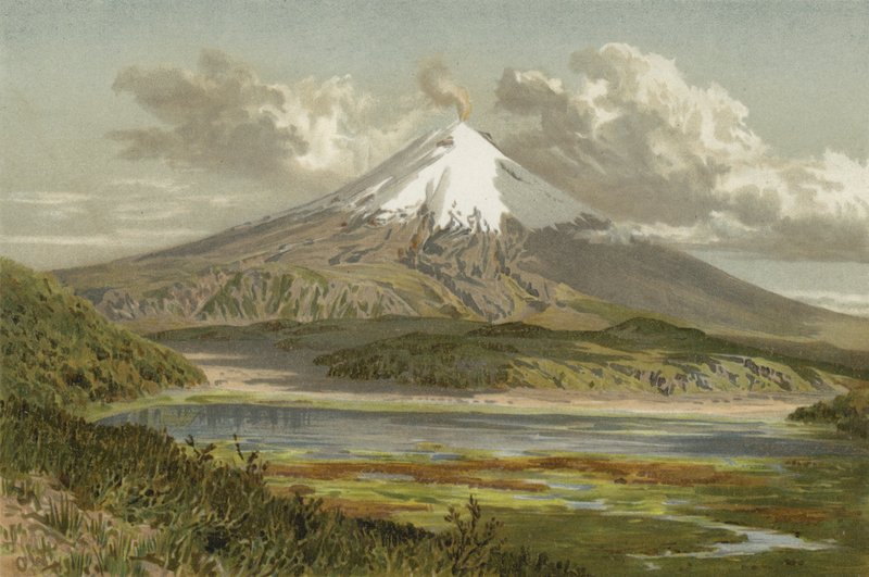 Cotopaxi, volcano in Ecuador by German School