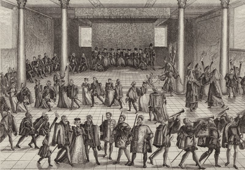 Court Ball by German School