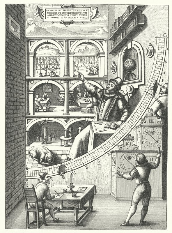 Danish astronomer Tycho Brahe
