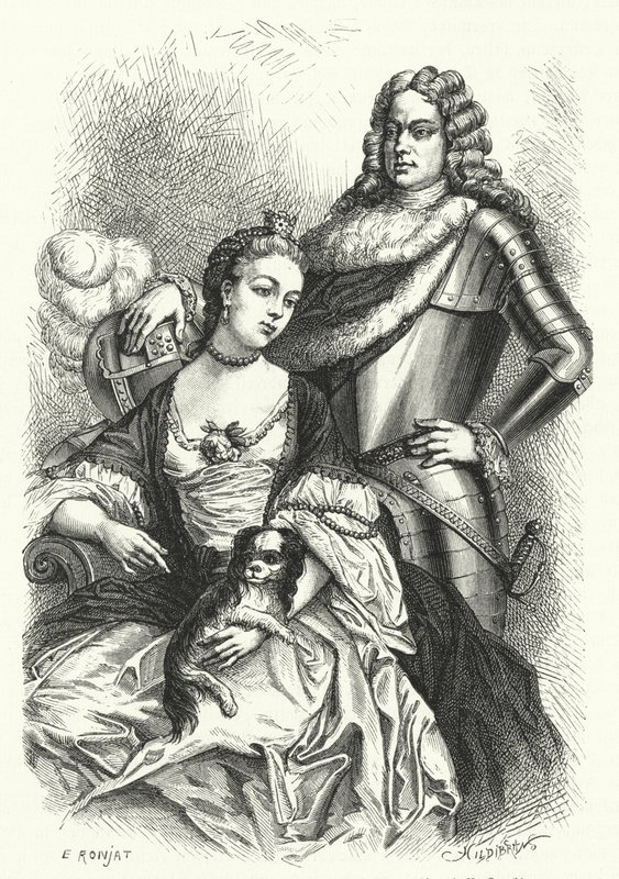 Duke and Duchess of Marlborough by German School