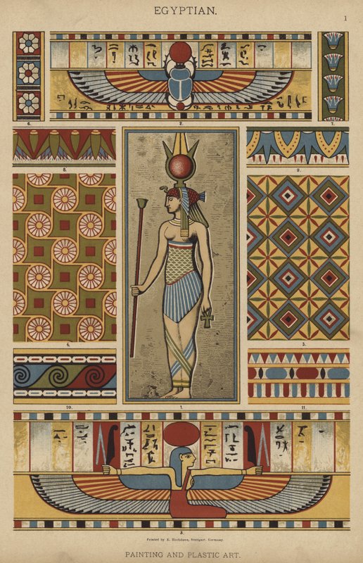 Egyptian, Painting and Plastic Art by German School