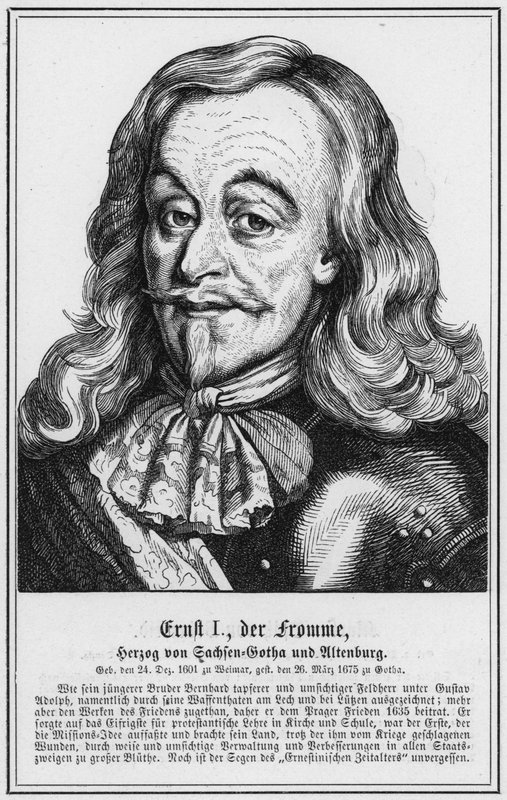Ernst I, the Pious, Duke of Saxe-Gotha and Altenburg by German School