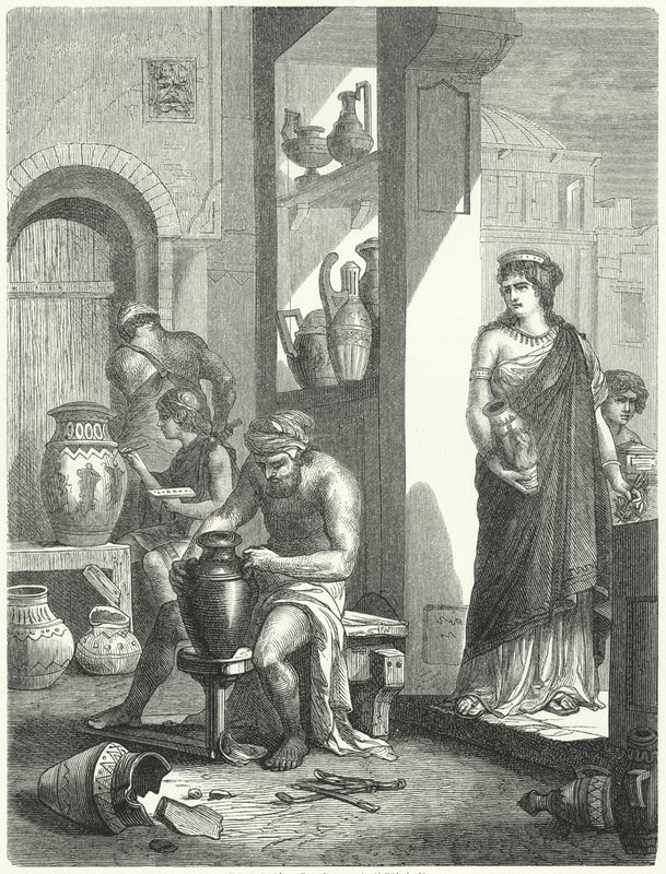 Etruscan Pottery Workshop by German School