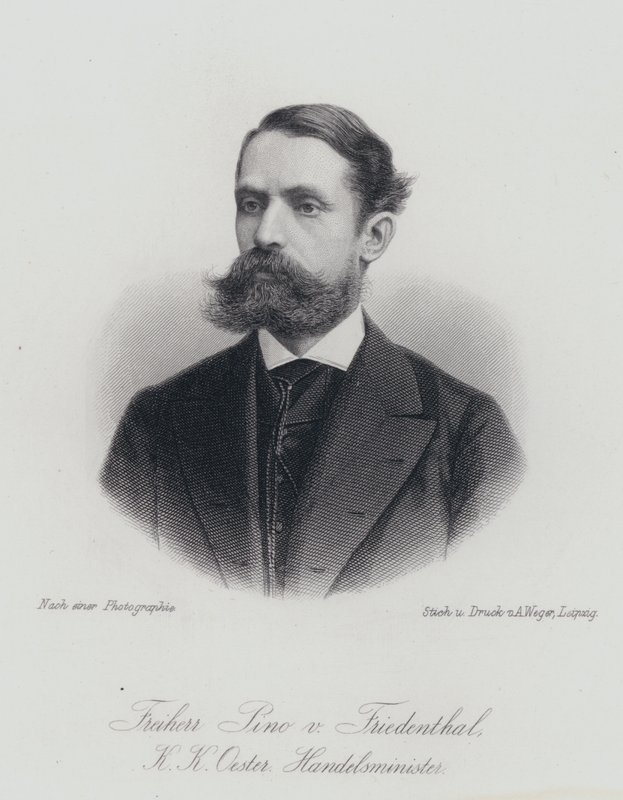 Felix Pino von Friedenthal, Austrian civil servant and politician by German School