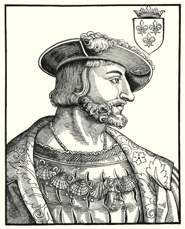 Francis I, King of France by German School