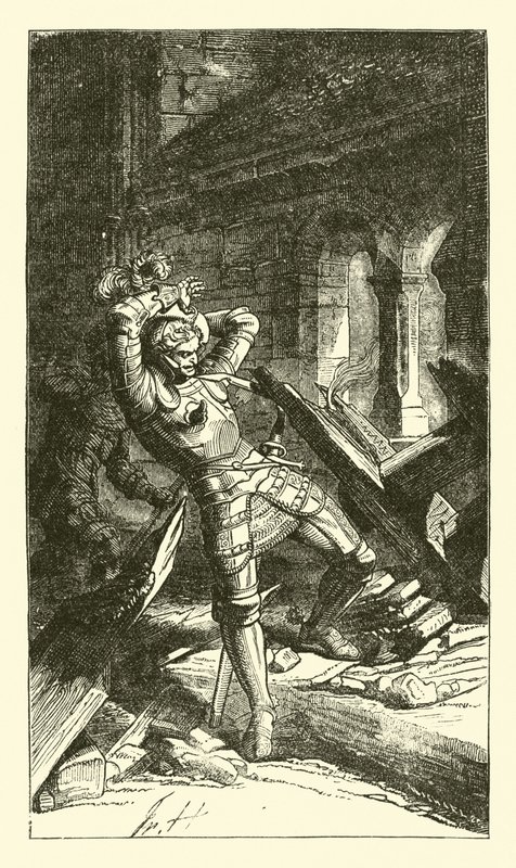 Francis von Sickingen Mortally Wounded by German School
