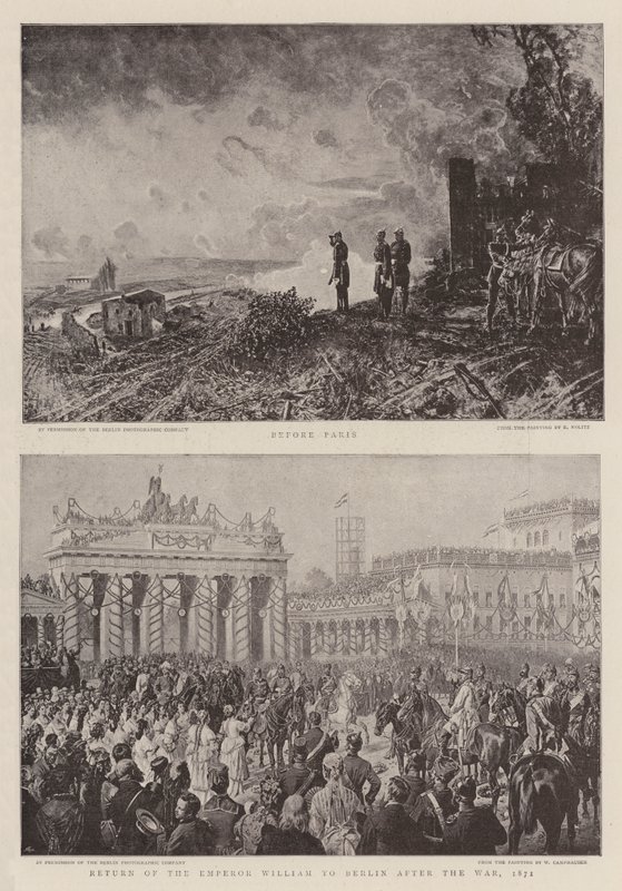 Franco-Prussian War by German School
