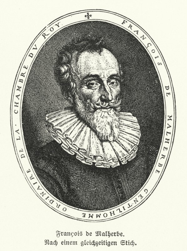 Francois de Malherbe, French poet and translator by German School