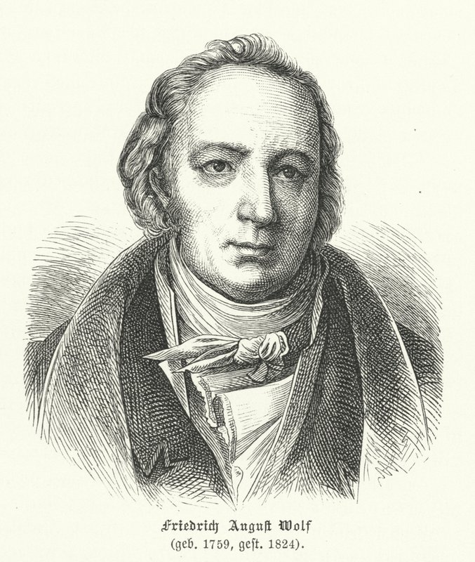 Friedrich August Wolf, German Classicist and Philologist by German School