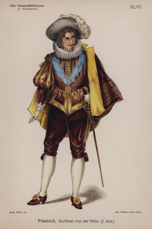 Friedrich, Duke of the Palatinate, from Der Generalfeldoberst by Ernst von Wildenbruch by German School