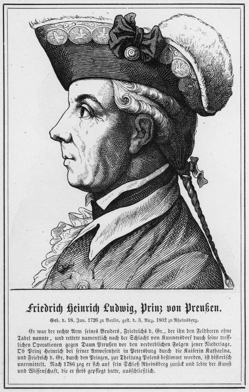 Friedrich Heinrich Ludwig, Prince of Prussia by German School