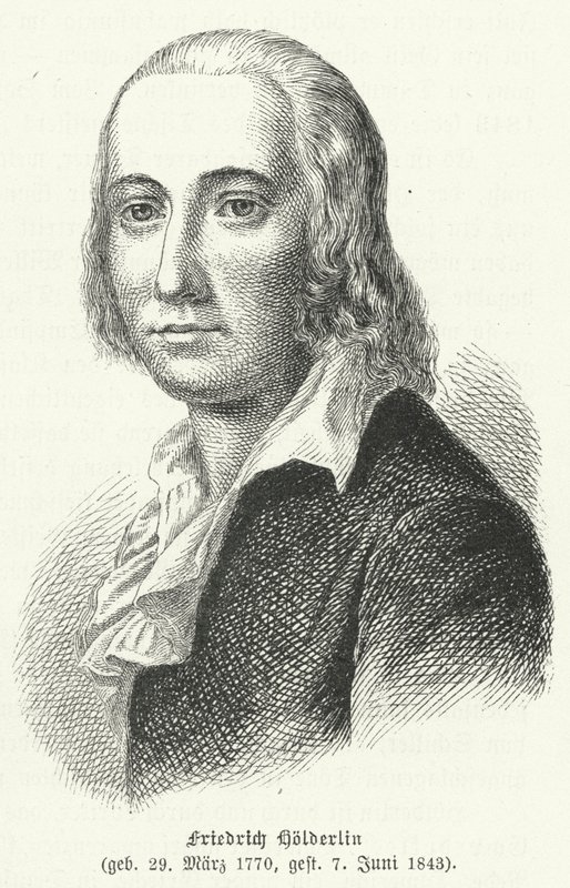 Friedrich Hoelderlin, German Poet and Philosopher by German School