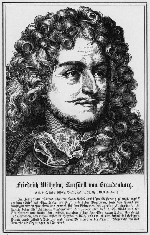 Friedrich Wilhelm, Kurfurst von Brandenburg by German School