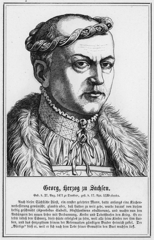 George, Duke of Saxony by German School