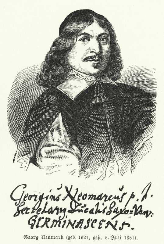 Georg Neumark, German poet and composer of hymns by German School