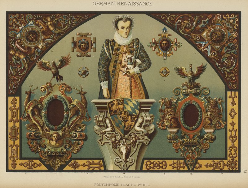 German Renaissance, Polychrome Plastic Work by German School