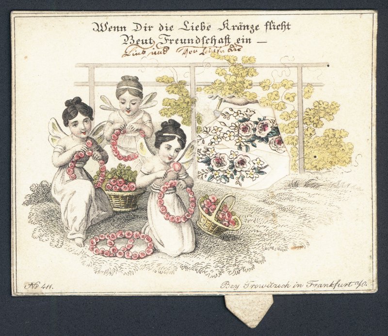 German Greetings Card by German School