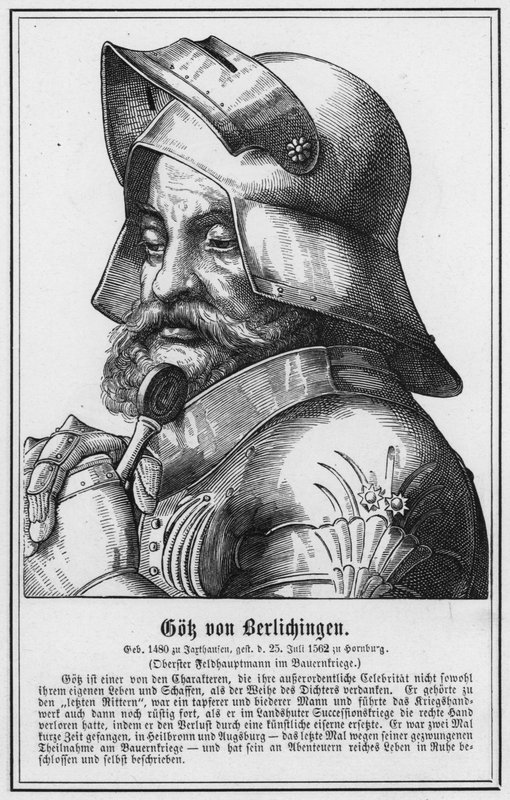 Götz von Berlichingen by German School