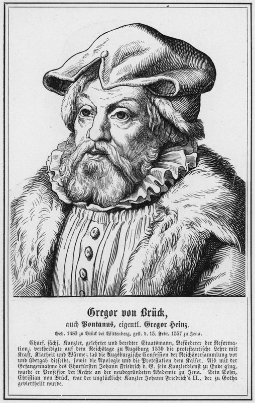 Gregor von Bruck, also Bontanus, originally Gregor Heinz by German School