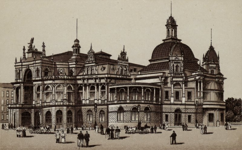 Hamburg: Concerthaus by German School