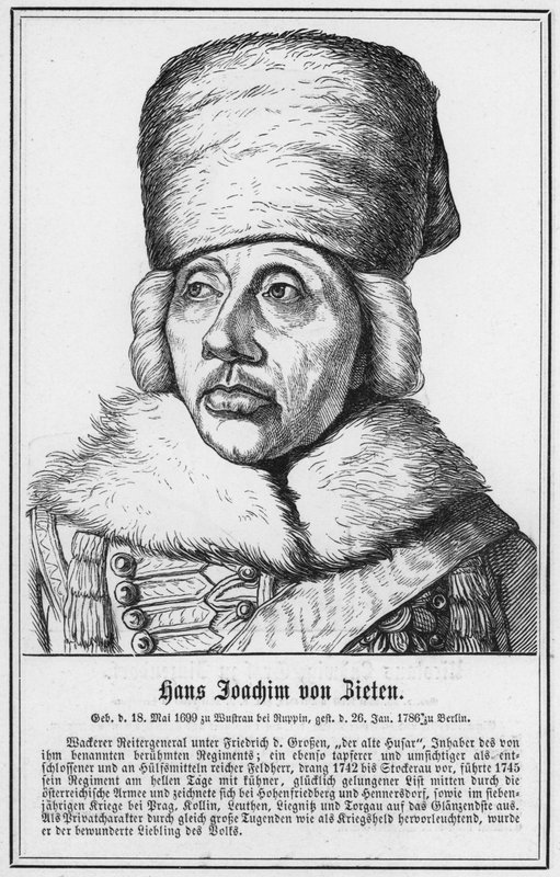 Hans Joachim von Zieten by German School