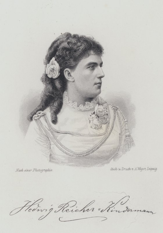 Hedwig Reicher-Kindermann, German opera singer by German School
