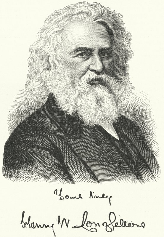 Henry Wadsworth Longfellow, American poet and professor by German School