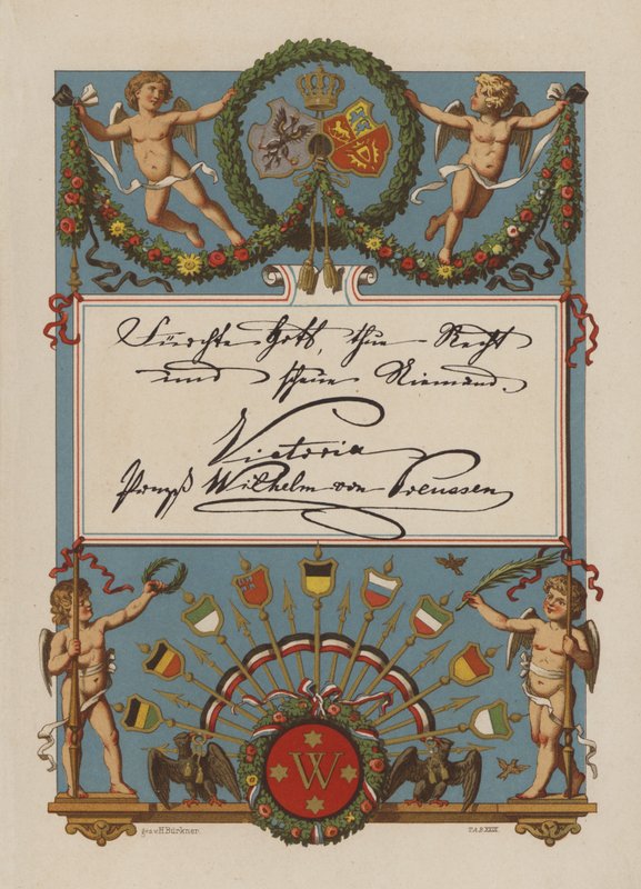 Illustration from Tochter-Album by German School