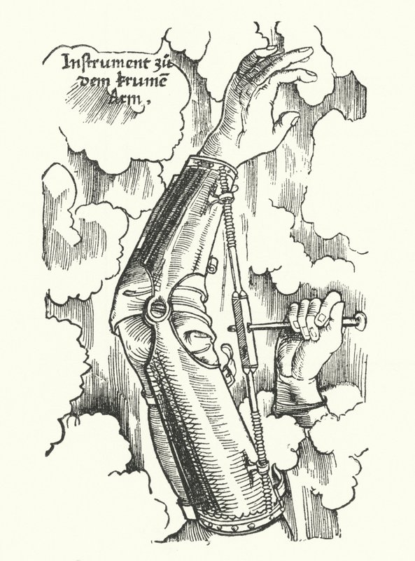 Instrument for Treating a Wounded Arm by German School