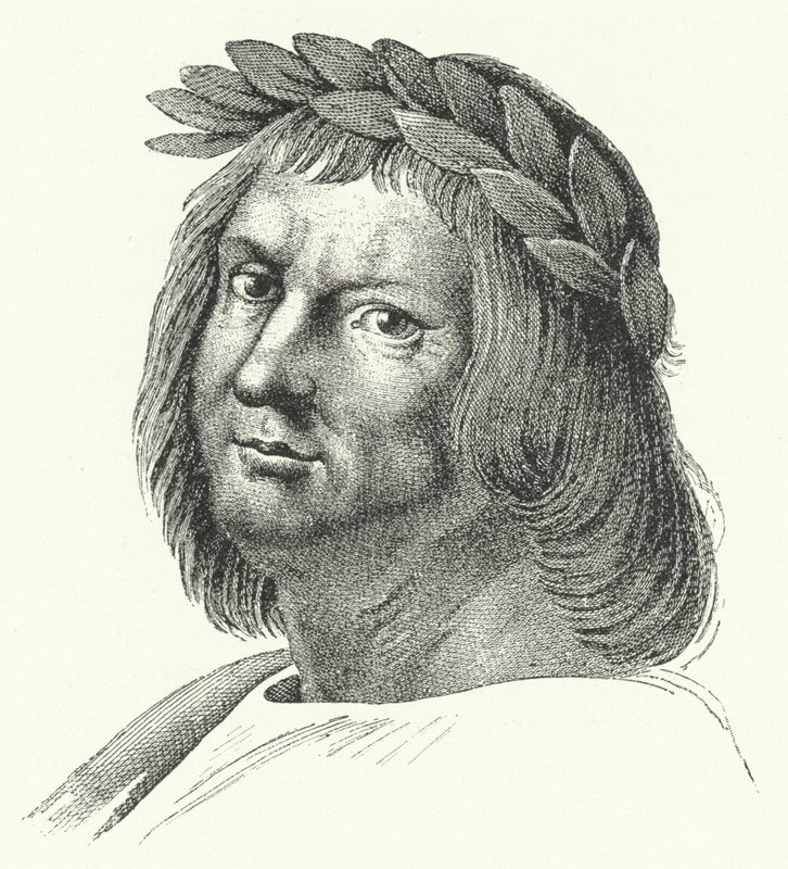 Jacopo Sannazaro, Italian Poet (engraving) by German School