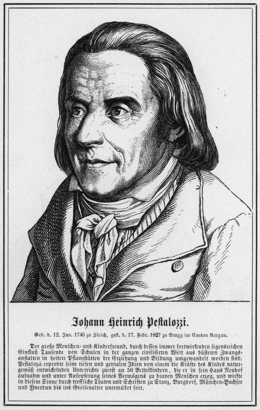Johann Heinrich Pestalozzi by German School