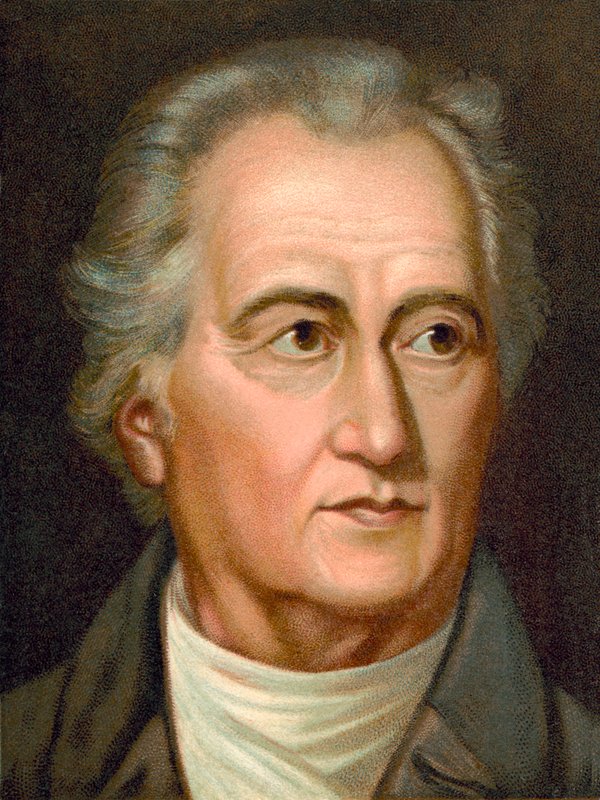 Johann Wolfgang von Goethe by German School