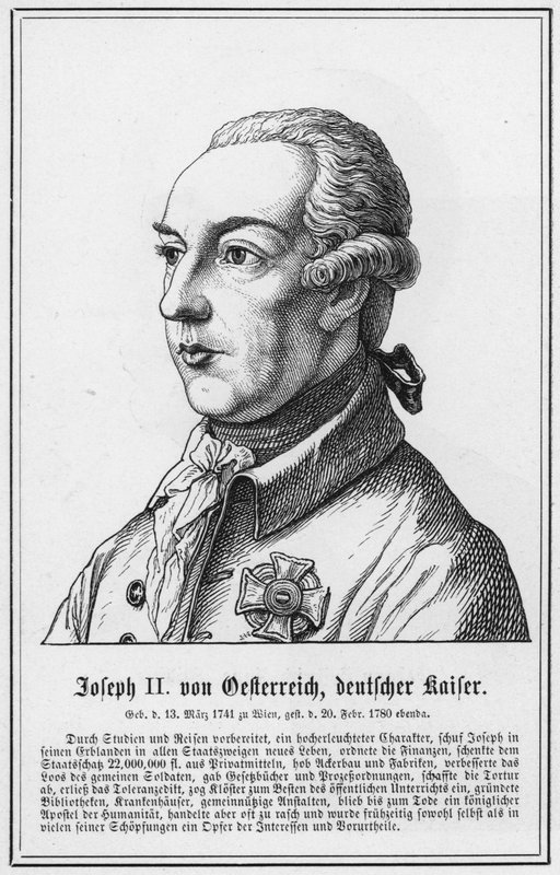 Joseph II of Austria, German Emperor by German School