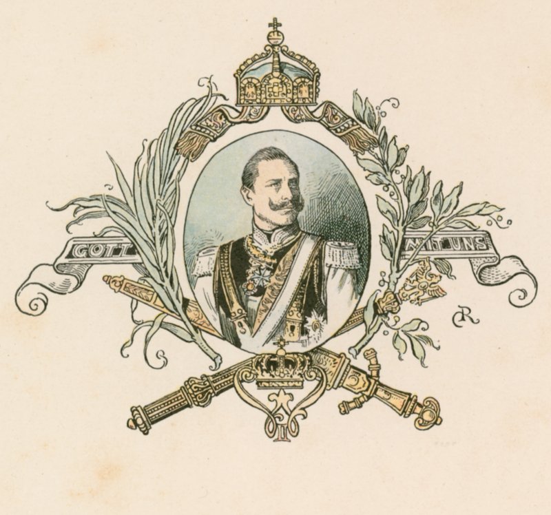 Kaiser Wilhelm II, German Emperor and King of Prussia (1859-1941) by German School